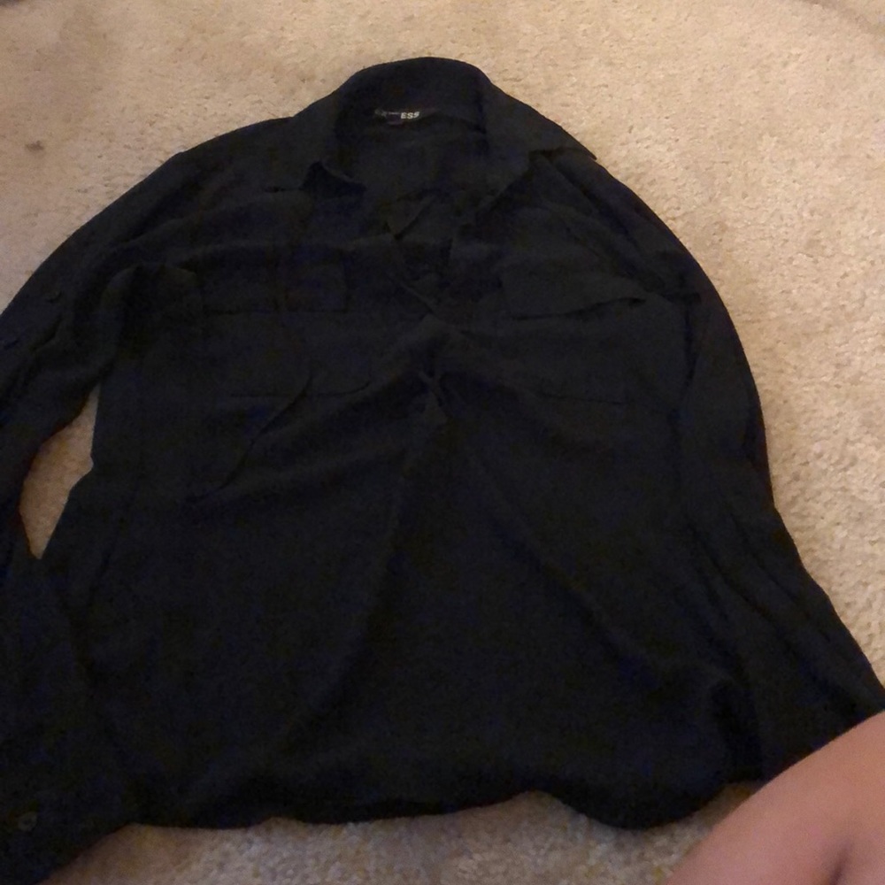 Black express blouse